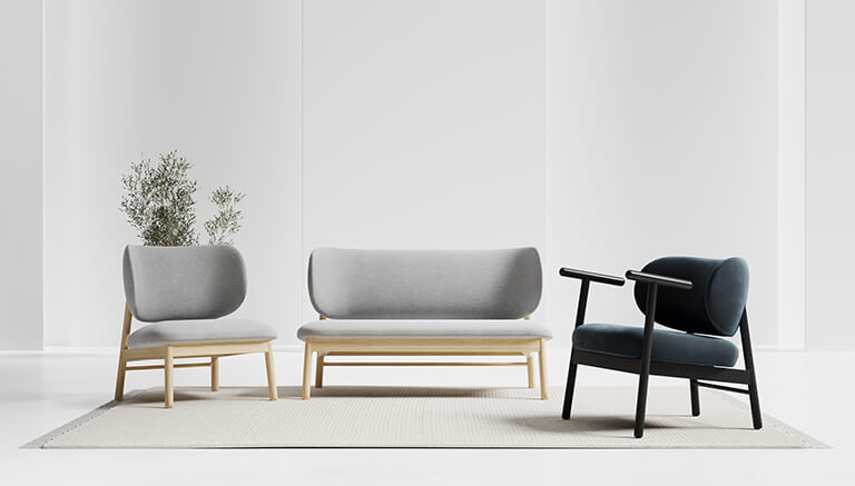 Ezah Lounge Bench Sofa